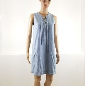 Madewell shift chambray Dress size XS